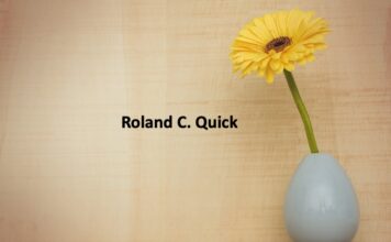 Obituary: Roland C. Quick