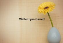 Obituary:Walter Lynn Garrett