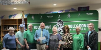 Holly Pond Town Council presents $10K to local schools