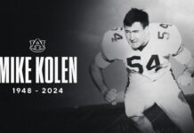 Auburn legend Mike Kolen passes away
