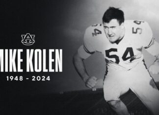Auburn legend Mike Kolen passes away