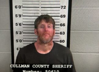 (Updated) 2 CPD officers involved in wreck, 1 suspect arrested after pursuit Dustin Seth Eddleman (Cullman Police Department)