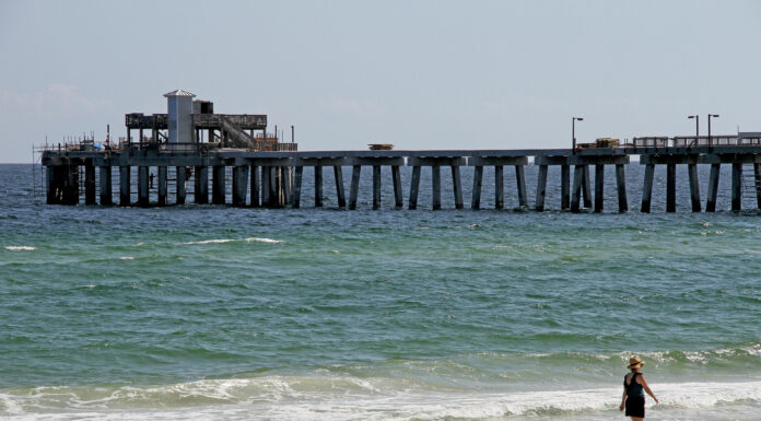 Gulf State Park Pier repairs reach milestone