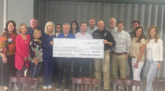 Cullman Regional Foundation donates $150K for new ambulance