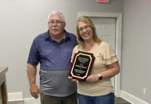 Baileyton Town Council names Jennifer Harlow Volunteer of the Year