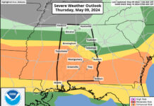 Severe weather threat continues through Friday morning