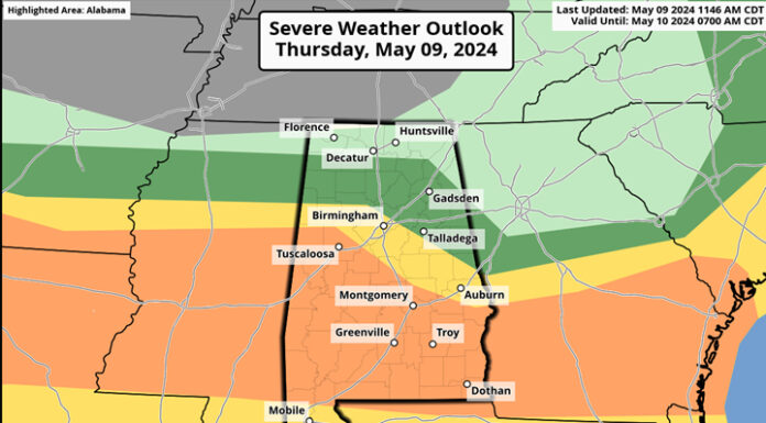 Severe weather threat continues through Friday morning