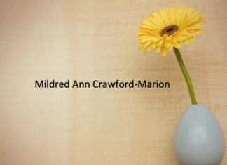 Obituary: Mildred Ann Crawford-Marion