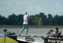Jordan Lee leads final 10 into Knockout Round, Thrift Banks $30K Big Bass Award at MLF General Tire Heavy Hitters on the Kissimmee Chain of Lakes