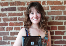 Lauren Agnello of Cullman receives UA Department of Art and Art History Outstanding Student Award