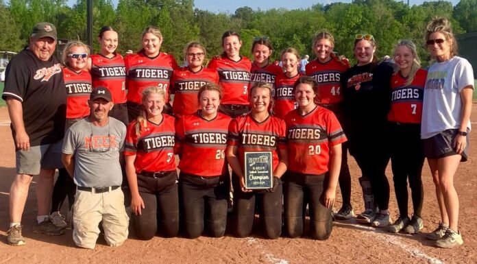 PREP SOFTBALL: Meek splits North Regional games with Belgreen, Marion County