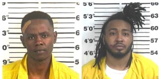 2 arrested following crash, pursuit Antonio Dequan Hasberry and Diaundre Rashad Perez (Cullman Police Department)