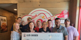 Slim Chickens donates over $1.5K to The Link