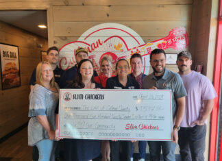 Slim Chickens donates over $1.5K to The Link