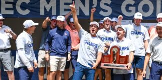 Auburn men’s golf sweeps SEC yearly awards