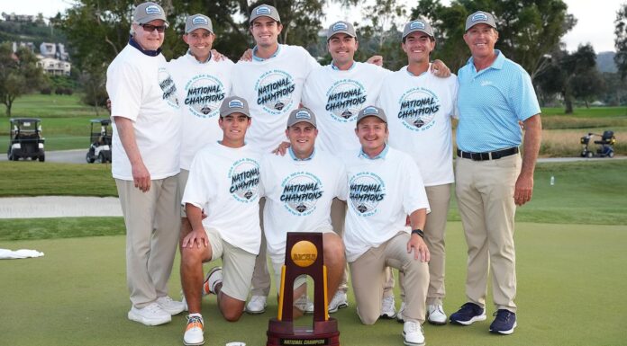 NATIONAL CHAMPS! No. 1 Auburn beats Florida State 3-2 to win men’s golf title