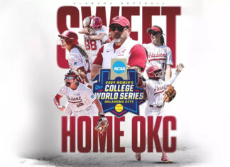 ONTO OKC! Alabama Softball headed to its 15th Women’s College World Series