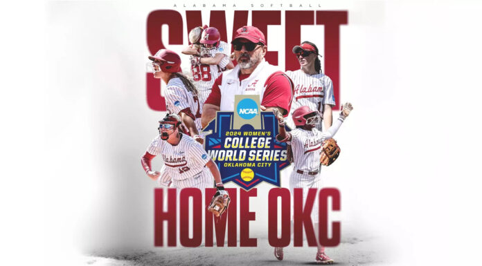 ONTO OKC! Alabama Softball headed to its 15th Women’s College World Series