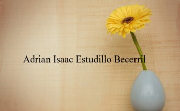 Obituary: Adrian Isaac Estudillo Becerril