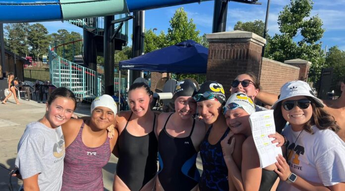 Cullman Swim Team defeats Guntersville in 2nd meet of season