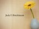 Obituary: Judy F. Hutchinson