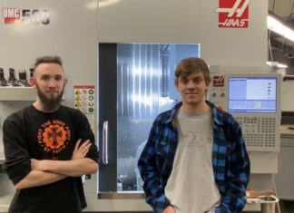 WSCC Machine Tool Technology students place 2nd in Phillips Machinist Student Competition