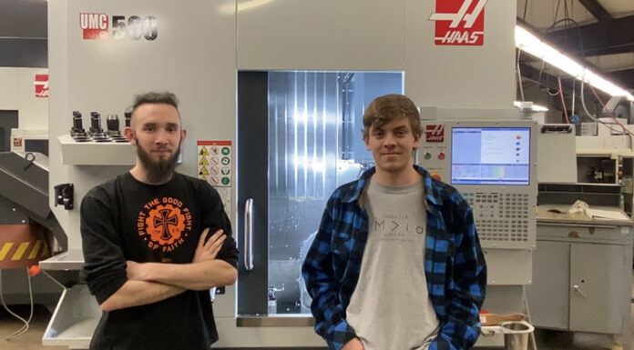 WSCC Machine Tool Technology students place 2nd in Phillips Machinist Student Competition