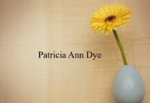 Obituary: Patricia Ann Dye