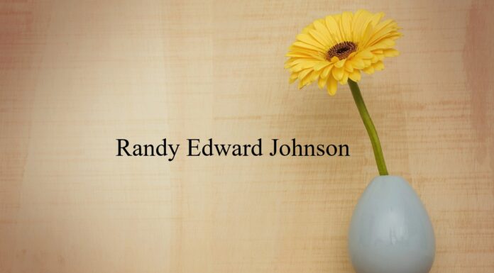 Obituary: Randy Edward Johnson