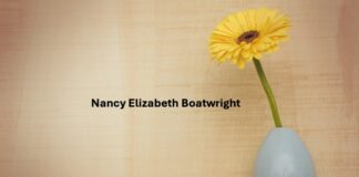 Obituary: Nancy Elizabeth Boatwright