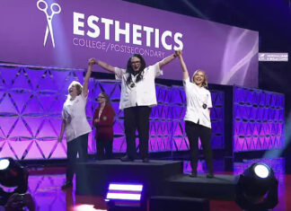 12 Wallace State students earn medals at SkillsUSA National Leadership and Skills Conference Kyndall Winters of Nauvoo celebrates winning a gold medal in esthetics at the 2024 SkillsUSA National Leadership and Skills Conference.