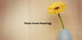 Obituary: Paula Jones Hazlerigg