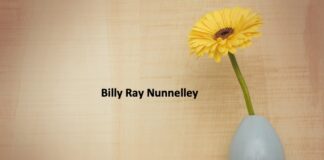 Obituary: Billy Ray Nunnelley