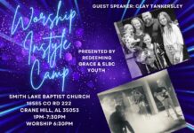 Worship InStyle Camp returns Aug. 3 at Smith Lake Baptist Church