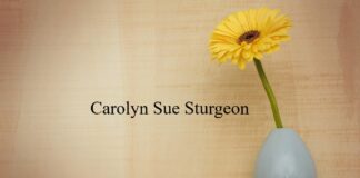 Obituary: Carolyn Sue Sturgeon