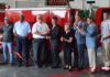 State and local officials cut ribbon on Garden City River Park & fire station improvements