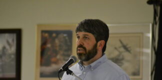 Senators Greg Reed, Garlan Gudger announce renovation completion and installation of navigational lights at Duncan Bridge