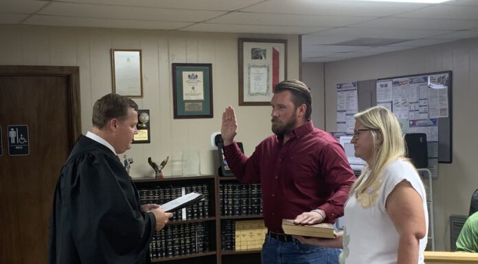 Grady Malone sworn in as newest Vinemont Town Councilman