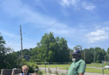 New soaker hoses installed at Logan and Cleveland Community Garden
