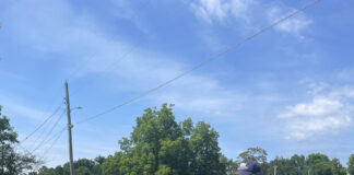 New soaker hoses installed at Logan and Cleveland Community Garden