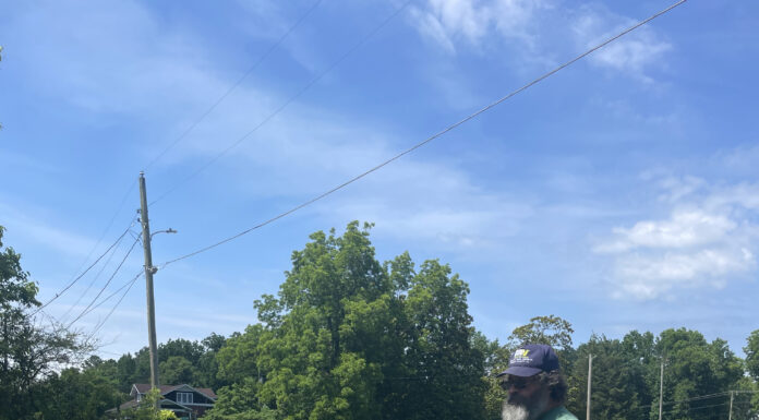 New soaker hoses installed at Logan and Cleveland Community Garden