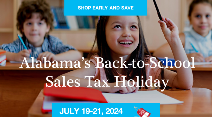 Take advantage of Back-to-School Sales Tax Holiday July 19-21