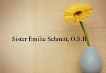 Obituary: Sister Emilie Schmitt, O.S.B
