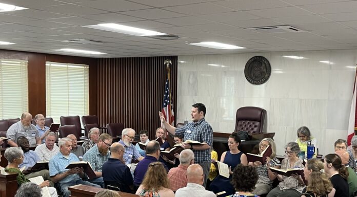 Fa-So-La: Shaped note singers gather for 130th Cullman County Courthouse Singing Convention