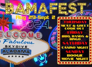 Skydive Alabama’s Bamafest coming to skies near you
