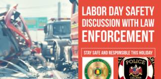 CCSO, CPD share Labor Day Weekend safety tips
