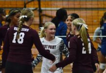PREP VOLLEYBALL: West Point splits tri-match with Clay-Chalkville, Corner