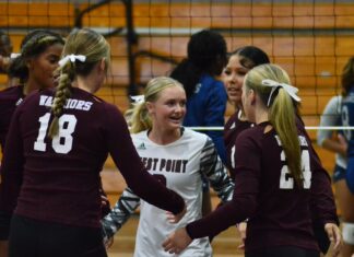 PREP VOLLEYBALL: West Point splits tri-match with Clay-Chalkville, Corner