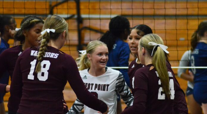PREP VOLLEYBALL: West Point splits tri-match with Clay-Chalkville, Corner