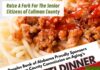 Commission on Aging to host Spaghetti Fundraiser Aug. 22